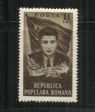 ROMANIA 1951 - FILIMON SIRBU, MNH - LP 282, Nestampilat