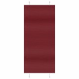 Jaluzea plisată Bordeaux Roșu 85x200 cm Lățime țesătură 84,4 cm
