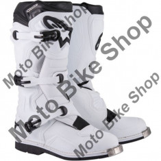 MBS Cizme motocross Alpinestars Tech 1, albe, 10=44.5, Cod Produs: 34101435PE foto