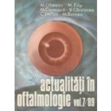 Actualitati in oftalmologie, Volumul 7/89