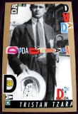 Tristan TZARA - poster colaj foto dadaist, insemne diferite DADA, 54x35cm