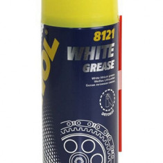 Spray vaselina alba MANNOL White Grease 8121, 450 ml