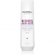 Goldwell Dualsenses Blondes & Highlights șampon pentru păr blond neutralizeaza tonurile de galben 250 ml