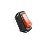 Comutator ON-OFF basculant bec rosu 1 circuit 2 pozitii incastrare 31x11mm 250V 10A HOME, Home By Somogyi