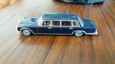 macheta mercedes benz 600 pullman 1963 - ixo, scara 1/43. foto