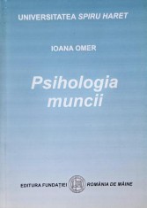 Psihologia muncii - Ioana Omer