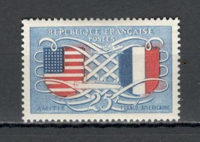 Franta.1949 Prietenia franco-americana XF.132