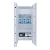 Dulap Antifurt Antifoc Rottner OFFICE 3S-2 FIRE Premium DB, Cheie, 195x94x58.5 cm, Gri, EN14450-S2, 30 min, 4 Rafturi