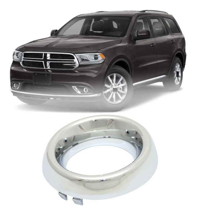 Rama grila proiector DODGE DURANGO, 2014-, fata, partea stanga=dreapta,