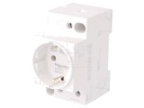 Priză Schuko 250V 16A pentru şină DIN ACTI9
