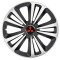 Set 4 Capace Roti Terra Gri-Negru R15, pentru gama auto Mitsubishi