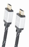 CABLU video GEMBIRD, HDMI (T) la HDMI (T), 1.5m, premium, conectori auriti, rezolutie maxima 4K (3840 x 2160) la 60 Hz, negru, &quot;CCB-HDMIL-1.5M&quot; (timbr