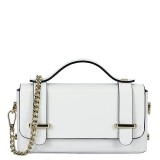 Cumpara ieftin Geanta mica alba din piele naturala 1870 06