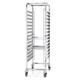 Carucior pentru tavi patiserie, 460*630*1735mm, inox