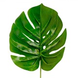 Frunză Decorativă, Model Lat, Culoare Verde, Dimensiune 35cm