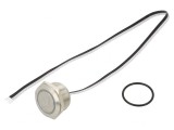 Comutator Anti-Vandalism IP65 Roșu 50mA 24V DC
