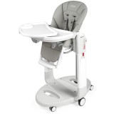 Scaun de masa 3in1 Peg Perego Tatamia Follow Me, 0-15 Kg, Ice