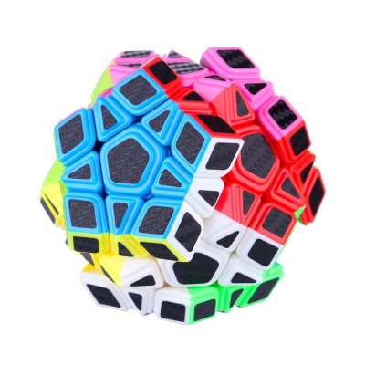 Cub Magic 3x3x3 Moyu MeiLong Megaminx, Fibra de carbon, 444CUB foto