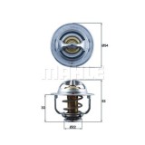 Mahle termostat, lichid racire Behr