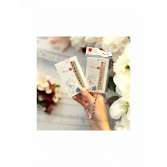 Martisor tip bratara rosu si alb pentru 1 si 8 martie