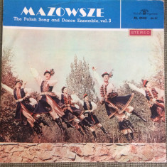 mazowsze polish song & dance ensemble vol 3 disc vinyl lp muzica polonia folclor