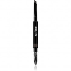 Chanel Stylo Sourcils Waterproof creion pentru sprâncene rezistent la apă cu pensula culoare 812 Ebène 0.27 g