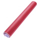 Folie colantare auto Carbon 3D - Rosu (3m x 1,27m), AVEX