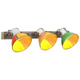 Lampa de perete industriala, multicolor, 65x25 cm E27