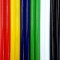 Set 12 baghete de silicon colorate cu diametru 11 mm si lungime 20 cm