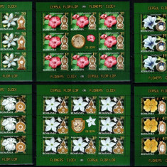 Romania 2013, LP 1983 c, Ceasul florilor II, minicoli, MNH! LP 144,55 lei