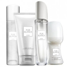 Set Pur Blanca (Parfum 50,lotiune,deodorant 75,roll-on 50) foto