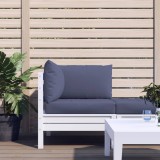 Perne canapea din paleti, 3 buc., bleumarin, textil Oxford GartenMobel Dekor, vidaXL