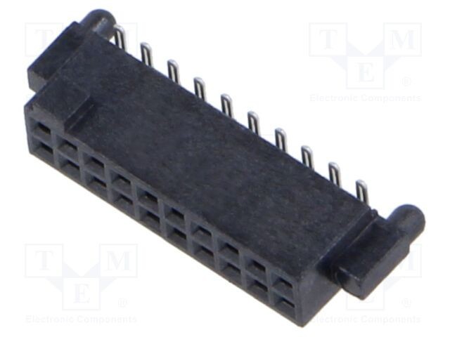 Conector PCB-PCB mamă PIN 20 1,27mm SFM argintat selectiv SAMTEC