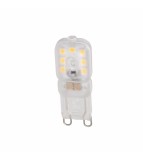 Mini G9 3W Bec cu LED-uri Alb Cald Milky SMD2835 - Nereglabil-Conținutul pachetului 1 Bucată, Oem