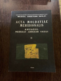 Acta Moldaviae Meridionalis Anuarul Muzeului Judetean Vaslui II