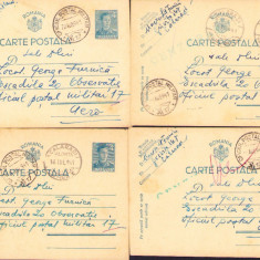 HST CP424 Lot 4 cărți poștale OPM 17 Escadrila 20 Observație 1941