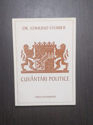 CUVANTARI POLITICE - DR. EDMUND STOIBER foto