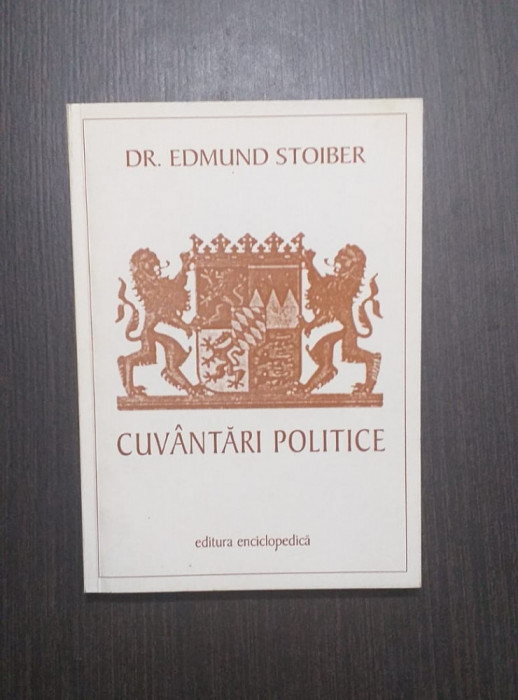 CUVANTARI POLITICE - DR. EDMUND STOIBER