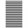 Gossi jaluzea tip zebra neagra latime tesatura 135,9 cm poliester