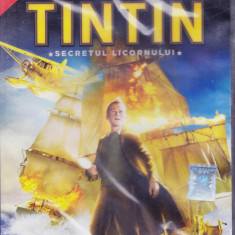 DVD animatie: Tintin si Secretul licornului ( dublat romana - SIGILAT)