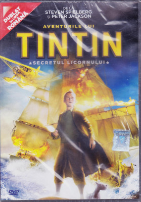 DVD animatie: Tintin si Secretul licornului ( dublat romana - SIGILAT) foto