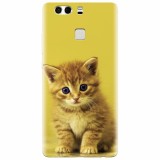 Husa silicon pentru Huawei P9, Baby Kitten