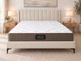 Pat Tossino 180x200 cm Tapitat Catifea Ivory Somiera Inclusa