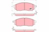 TRW GDB3392 COTEC set placute frana,frana disc