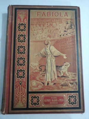 FABIOLA OU L&amp;#039;EGLISE DES CATACOMBES - CARDINAL WISEMAN - 1897 foto