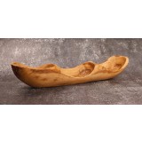 Tavă Din Lemn De Măslin Cu 3 compartimente 40 x 9 cm