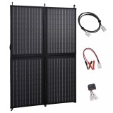 Incarcator panou solar pliabil 100 W 12 V GartenMobel Dekor