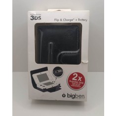 baterie 2000mAh + husa + stylus -Negru- Nintendo 3DS