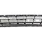 Grila bara VW Passat (B8), 08.2014-, Fata, partea centrala, negru; fara locas ornament, Aftermarket