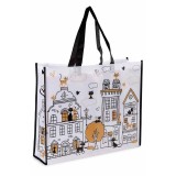 Cumpara ieftin Sacosa cumparaturi poliester multicolor 45x12x56 H, 16 L